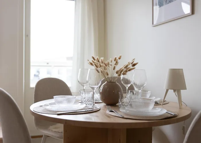 شقة Aurora With Sauna By Booklapland