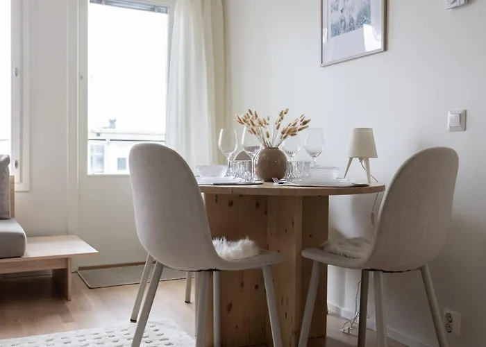 Aurora With Sauna By Booklapland شقة روفانييمي