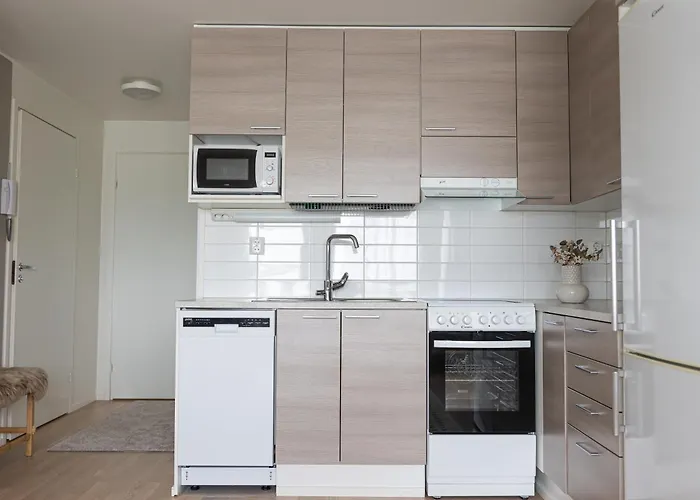 Aurora With Sauna By Booklapland شقة *